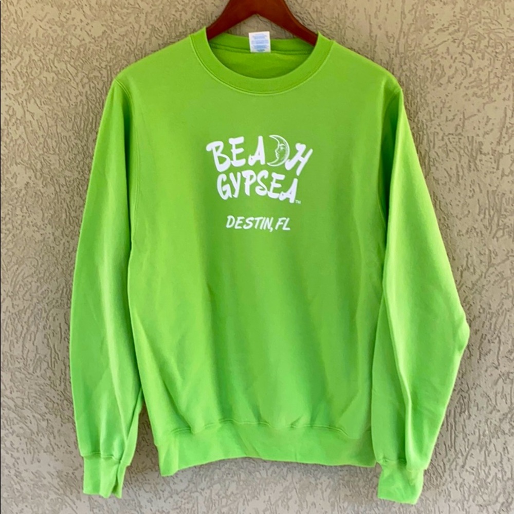 Beach gypsea crewneck sweatshirt